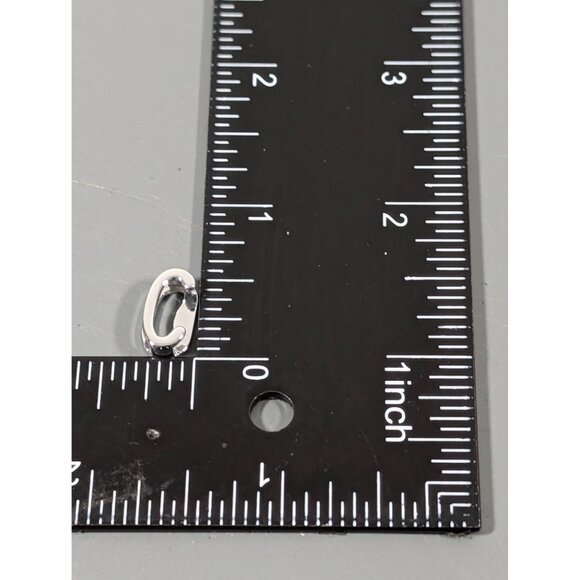 Keep Collective Silver Tone Initial Letter C Slide Charm NEW - Picture 4 of 5